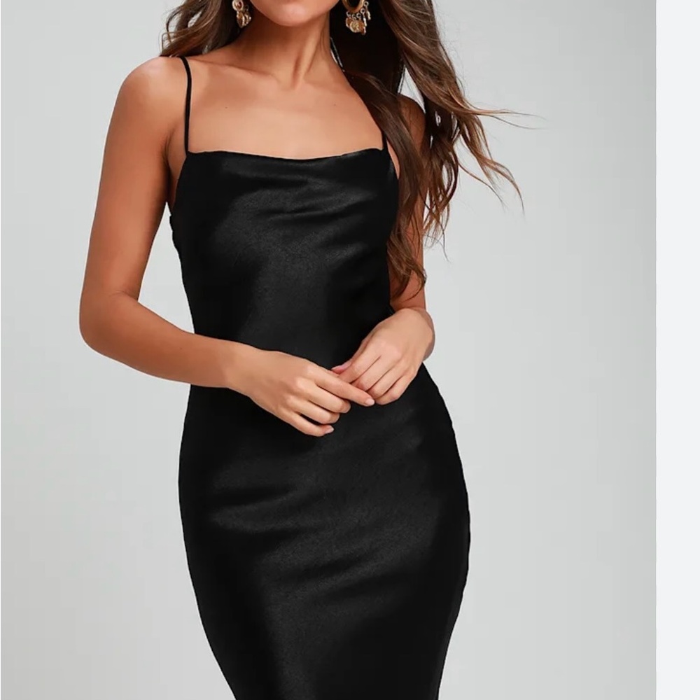 NWT asos size 6 woman Elegant Black algodón Dress